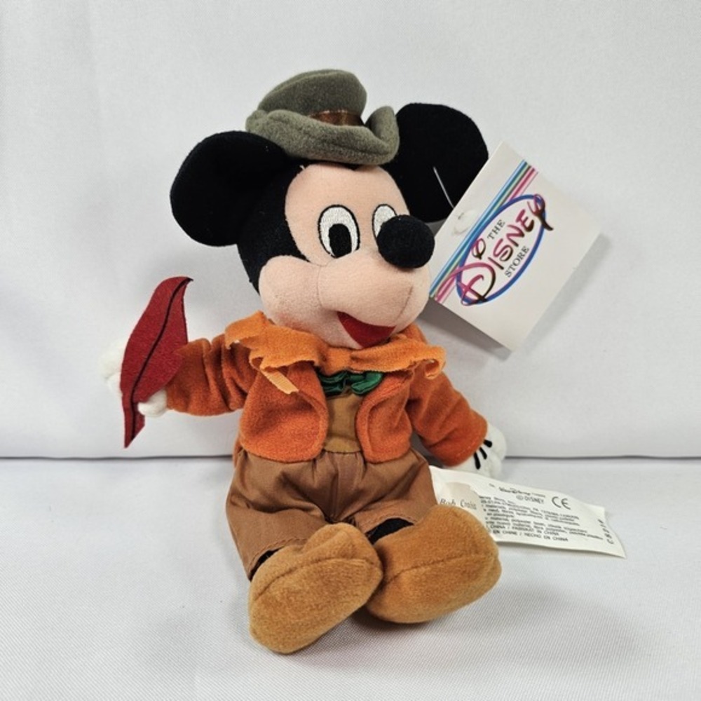 New Disney MICKEY'S CHRISTMAS CAROL Bob Cratchit Plush Disney Store NWT